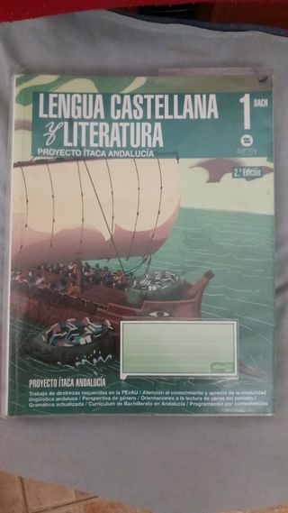 Libro de lengua 1° de bachillerato