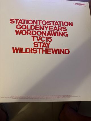 Vinilo David Bowie Station to Station Ed. Especial