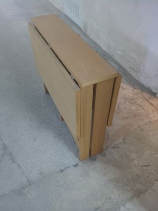Mesa plegable de madera para cocina