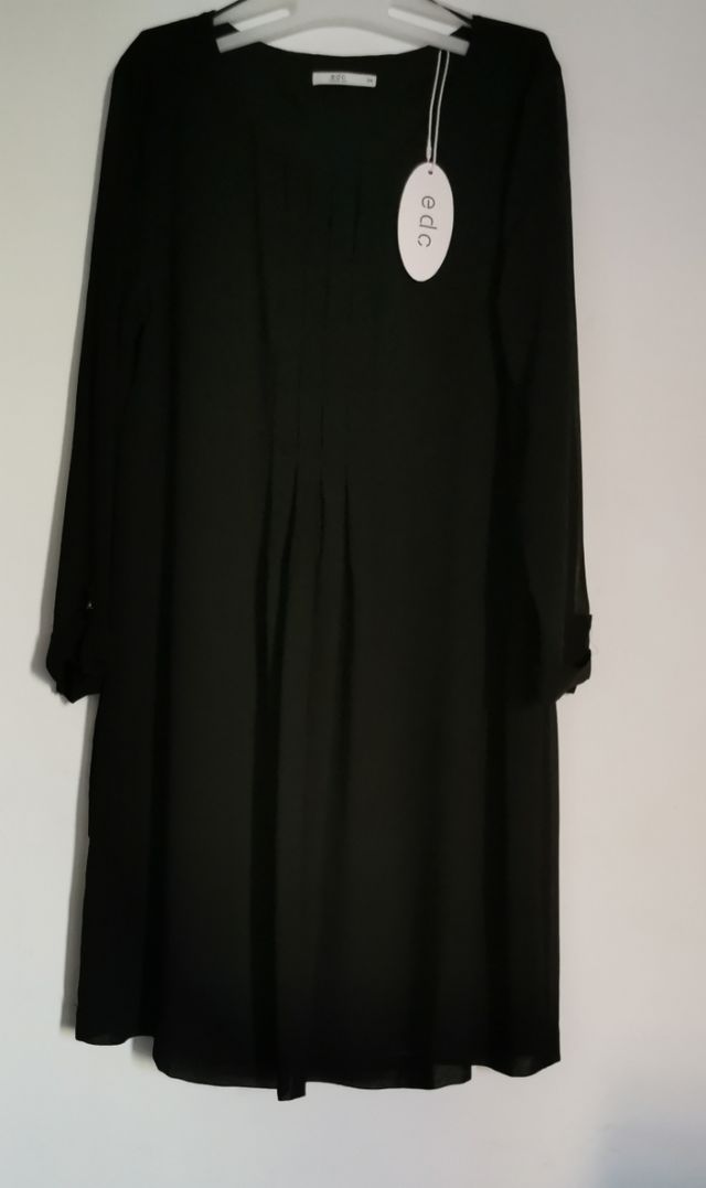 Vestido negro edc talla S