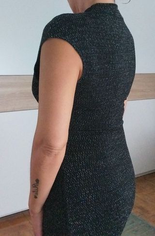 Vestido de fiesta con brillos