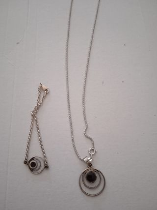 Conjunto Pulsera y Colgante 