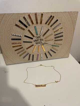 Mi Moneda Colgante y Pulsera Oro