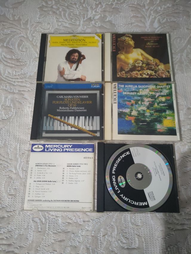 10 CD Música Clásica Variada