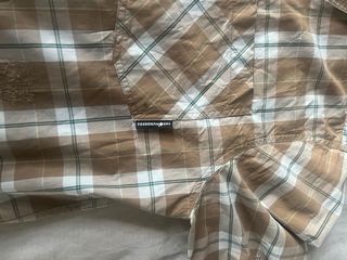 Camisa The Hundreds cuadros marrón