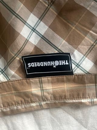 Camisa The Hundreds cuadros marrón