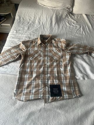 Camisa The Hundreds cuadros marrón