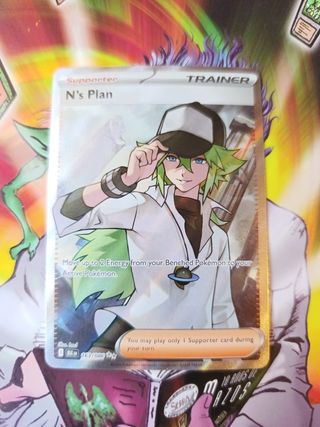 Carta Pokémon N's Plan
