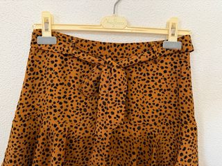 Falda pantalón estampado animal print