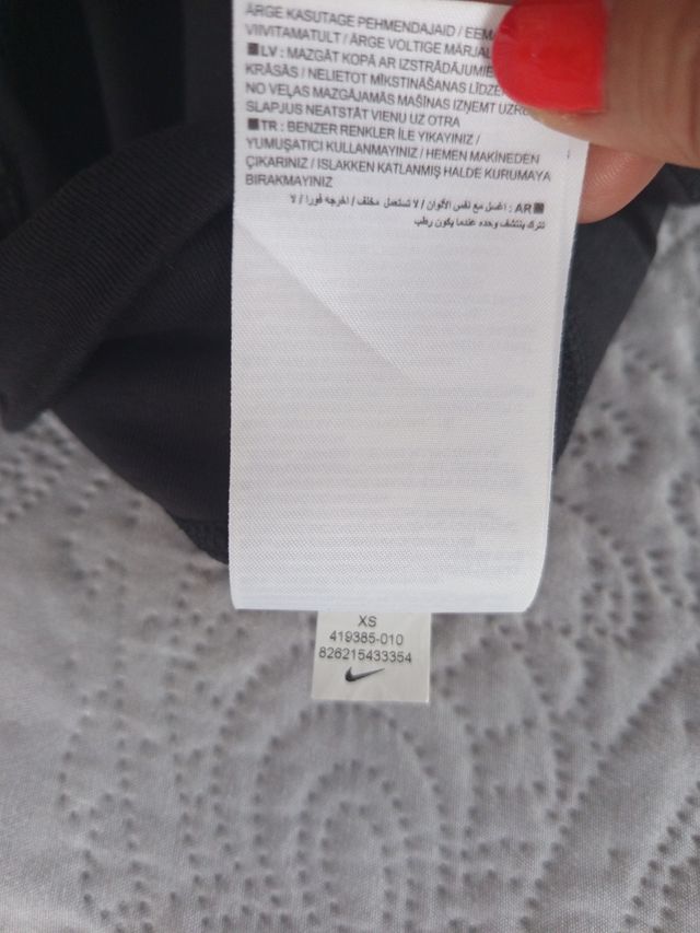 Pantalón corto fitness Nike negro