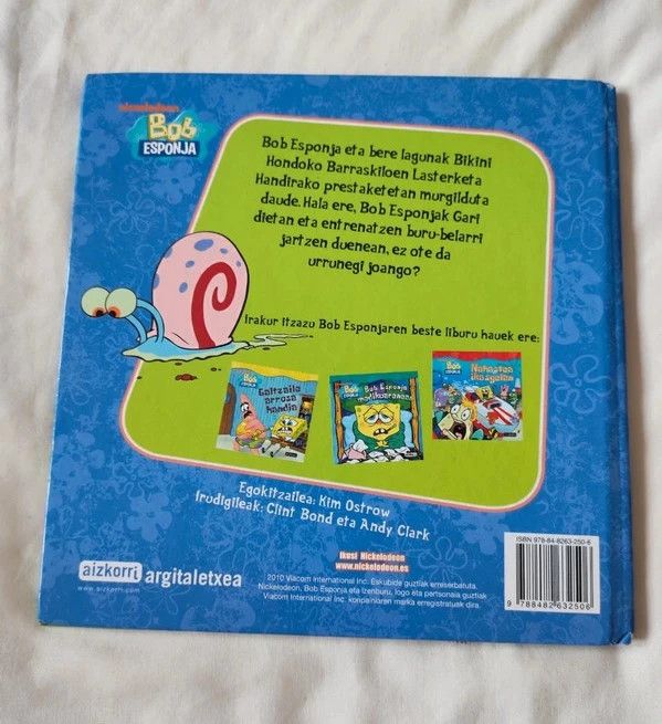 Bob Esponja. Barraskiloen lasterketa handia (Bo...