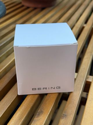 Reloj Bering Solar Hombre Plata Cepillado