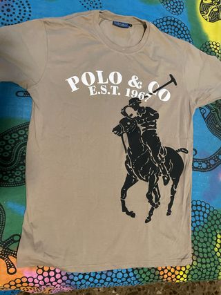 Camiseta Polo Ralph Lauren Beige, es un regalo