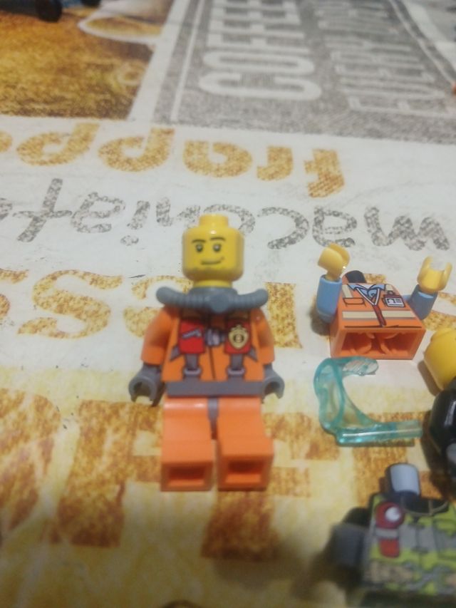 Lego Figuras bomberos forestales