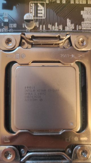 Placa Base Atermiter X79T + CPU E5 2689 + 32GB RAM