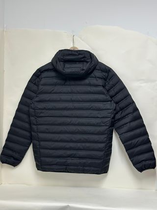 Chaqueta Columbia Hombre Negra con Capucha