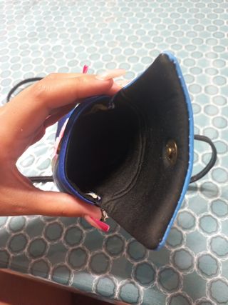 Bolso de mano con flores BG