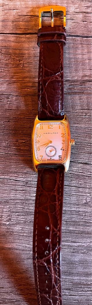 Reloj Hamilton American Classic Boulton Dorado