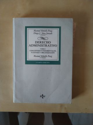 Derecho Administrativo: Tomo I Conceptos fundam...