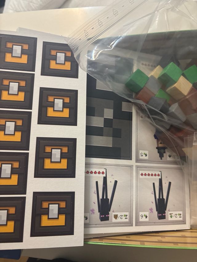 Minecraft Builders & Biomes Juego de Mesa