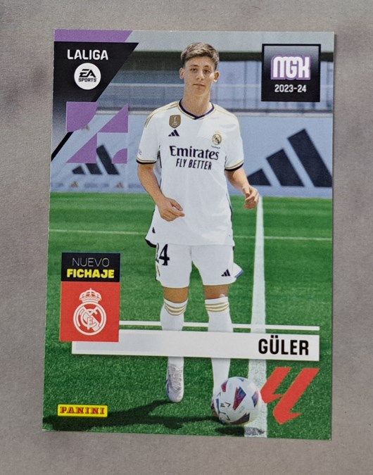 3 CROMOS-CARDS ARDA GÜLER - R. MADRID FC (ROOKIE)