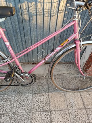 Bicicleta BH Gacela Años 90 Rosa