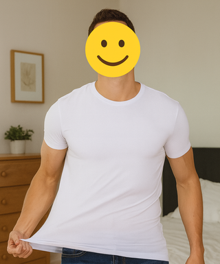 Camiseta interior de bambú para hombre, XL pack 3