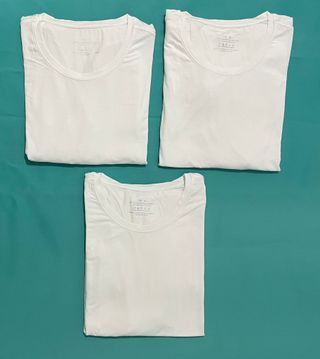 Camiseta interior de bambú para hombre, XL pack 3