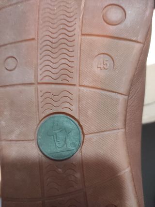 Mocasines Panamá Talla 45 Marrón