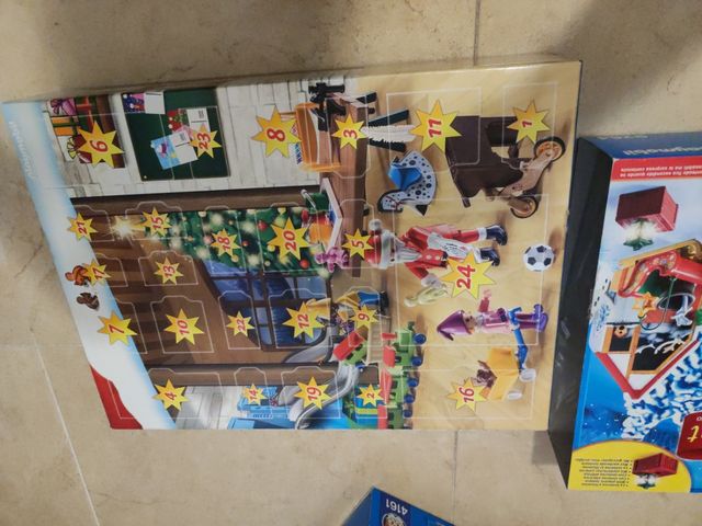 Playmobil Calendarios de Adviento 9485+9264+4161+7