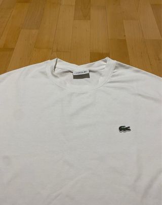 Camiseta Lacoste Blanca Talla L