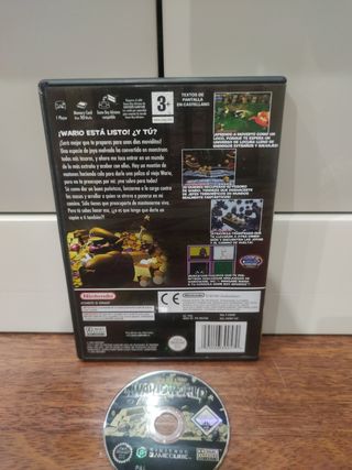 Wario World Nintendo GameCube + protector PET