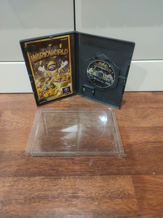 Wario World Nintendo GameCube + protector PET