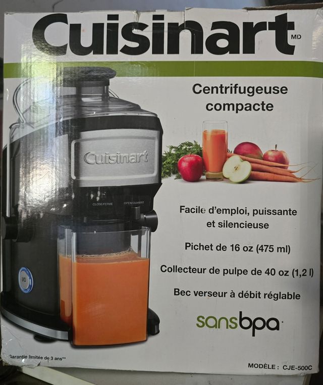 Cuisinart Centrifugadora Compacta CJE-500C