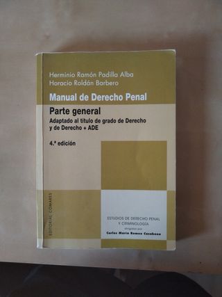 Manual de Derecho Penal. Parte General: Adaptad...
