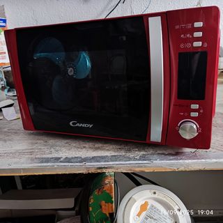 Microondas Candy Rojo con Grill