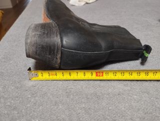 Botines flamencos negros