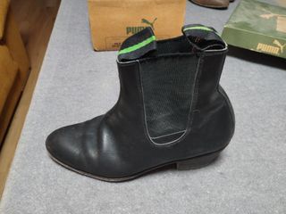 Botines flamencos negros