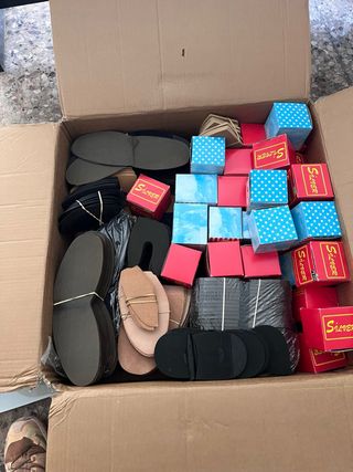 Material para reparación de calzado.