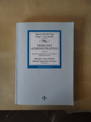 Derecho Administrativo: Tomo Iii. Modos Y Medio...