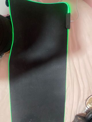 Alfombrilla Gaming con Luces de colores