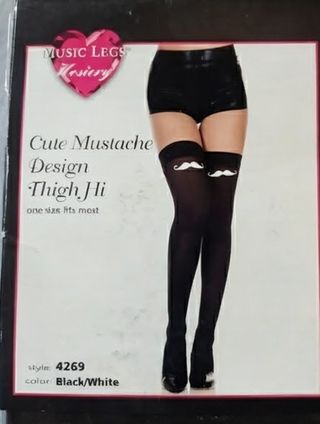 Medias Music Legs sexy con Bigote