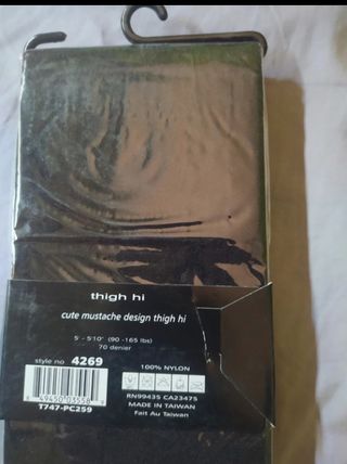 Medias Music Legs sexy con Bigote