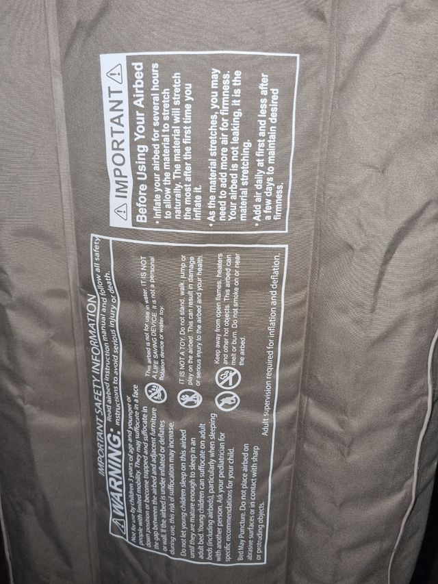 Colchón autoinflable Luxchoice