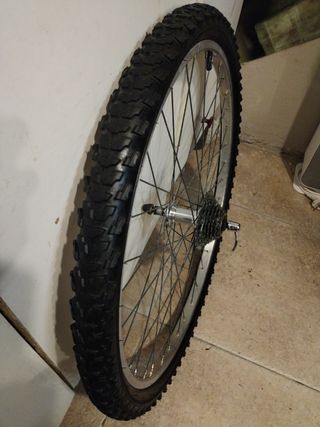 Rueda Trasera( 26)×1.95..Shimano.