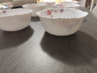 6 Platos de Postre Porcelana Florales