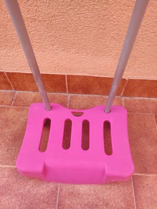 Carrito para mochila escolar rosa