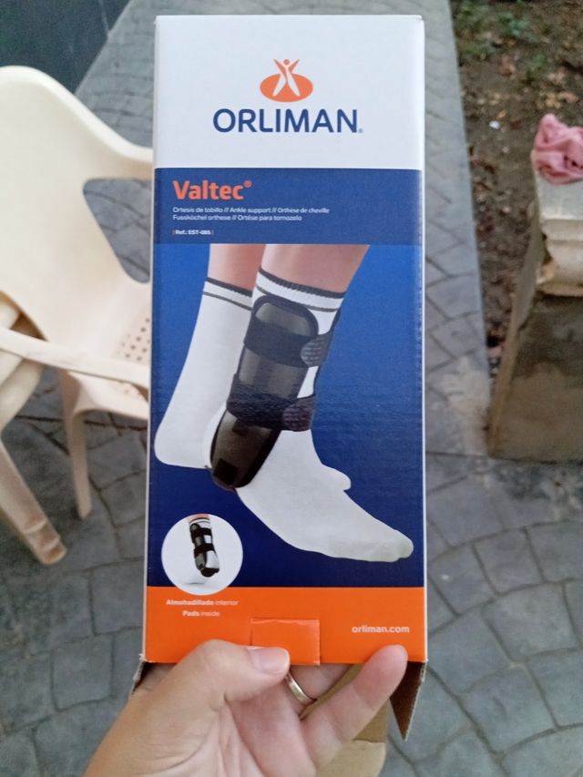 Prótesis para esguince de tobillo