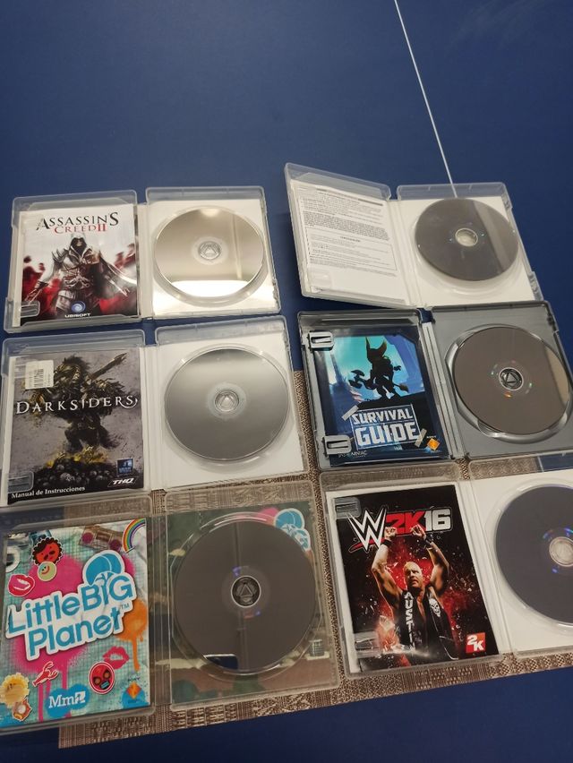 Lote 6 Juegos PS3: Assassin's Creed II, FIFA 17, D