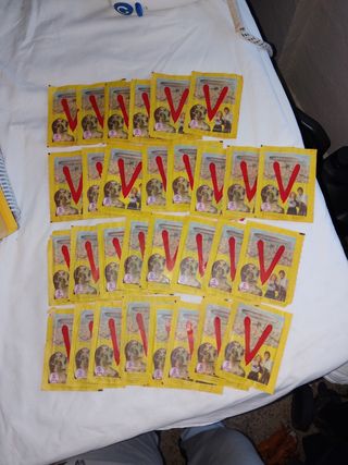 30 Cromos V Sin Abrir